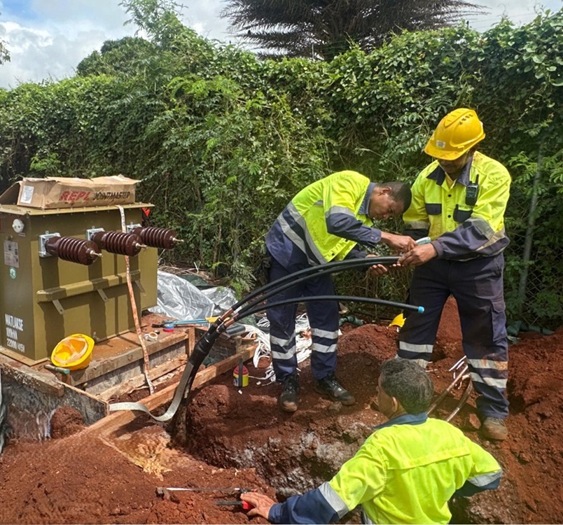 Transformer MV Cable Termination